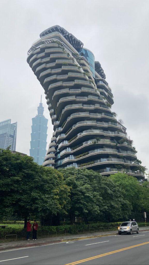 See the incredible modern architecture in downtown Taipei - a unique opportunity when visiting Taiwan