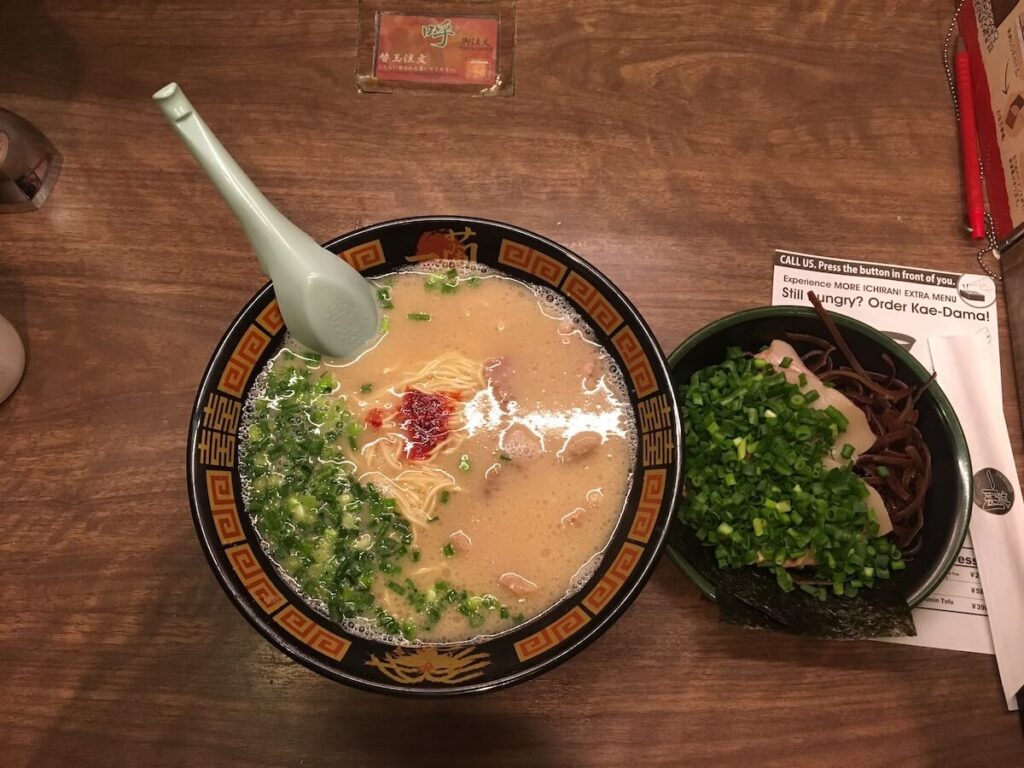 Bonus: my favorite Japanese ramen restaurant
